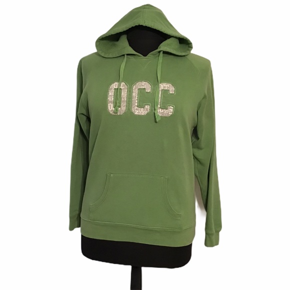 Champion Tops - Champion- Woman’s XL Green “OCC” hoodie.